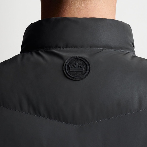 PETER MILLAR Crown Apres Ski Reflective Full Zip Insulated Vest - Picture 6 of 7